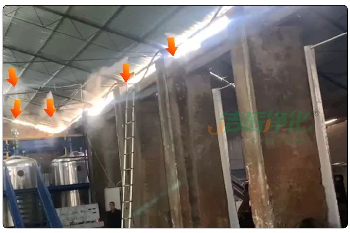 潔匠凈化·的凈工業(yè)除臭劑_動物下腳料煉油異味大！“高效除臭”只需1臺高壓噴霧設備？